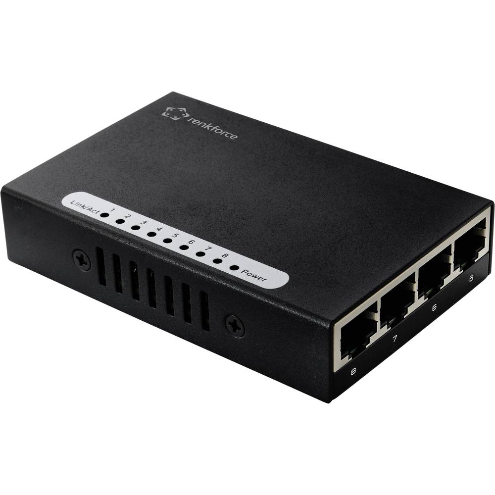 Renkforce RF-ES-208 Switch di rete 8 Porte