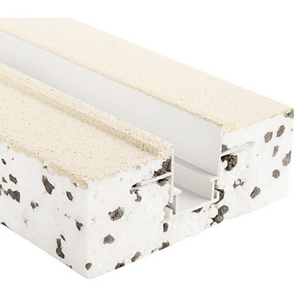 Deko Light Combo Dämmung Montageprofil 2 m, weiß 988171 Profilo Bianco