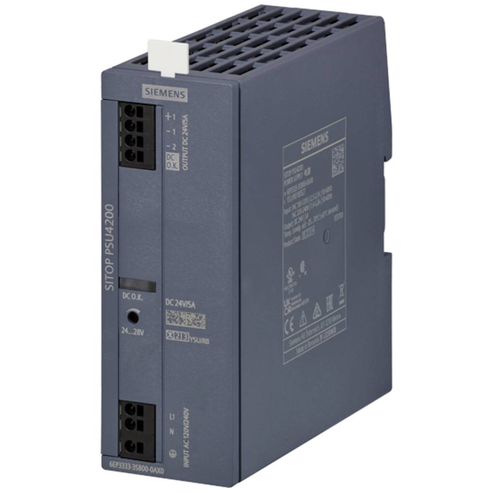 Siemens 6EP33333SB000AX0 Alimentatore per guida DIN Contenuto 1 pz.
