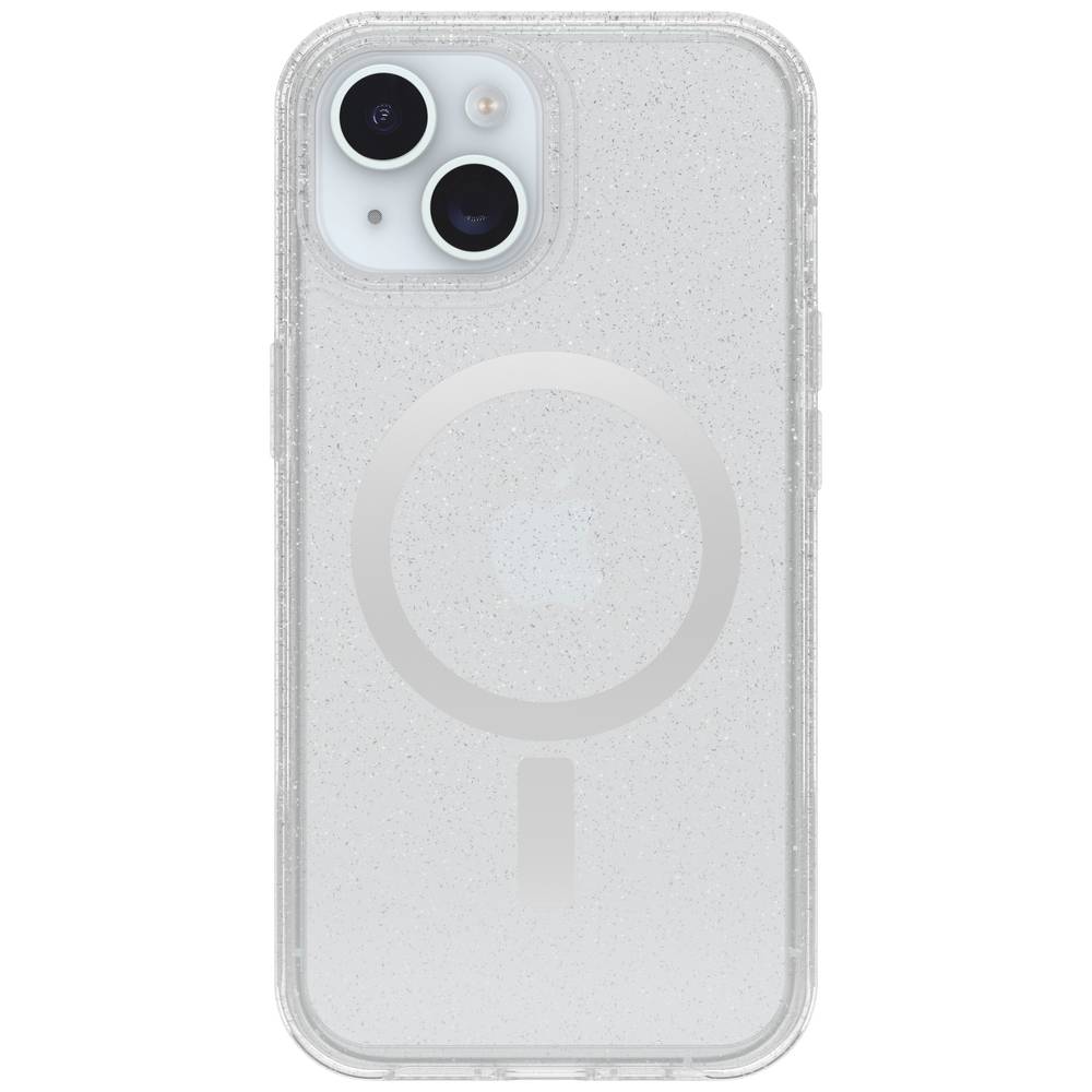 Otterbox Symmetry Clear Backcover per cellulare Apple iPhone 16e, iPhone 15, iPhone 14, iPhone 13 Trasparente, Stardust Compatibile con MagSafe 77-931