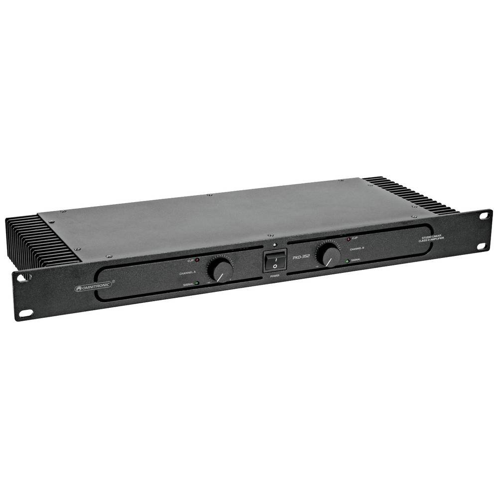 Omnitronic PKD-352 Amplificatore di potenza stereo Potenza RMS per canale a 4 Ohm: 175 W