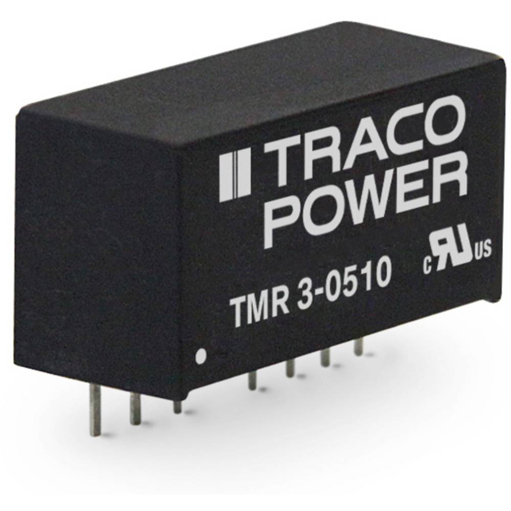 TracoPower TMR 3-1211 Convertitore DC/DC da circuito stampato 12 V/DC 5 V/DC 600 mA 3 W Num. uscite: 1 x Contenuto 1 pz.