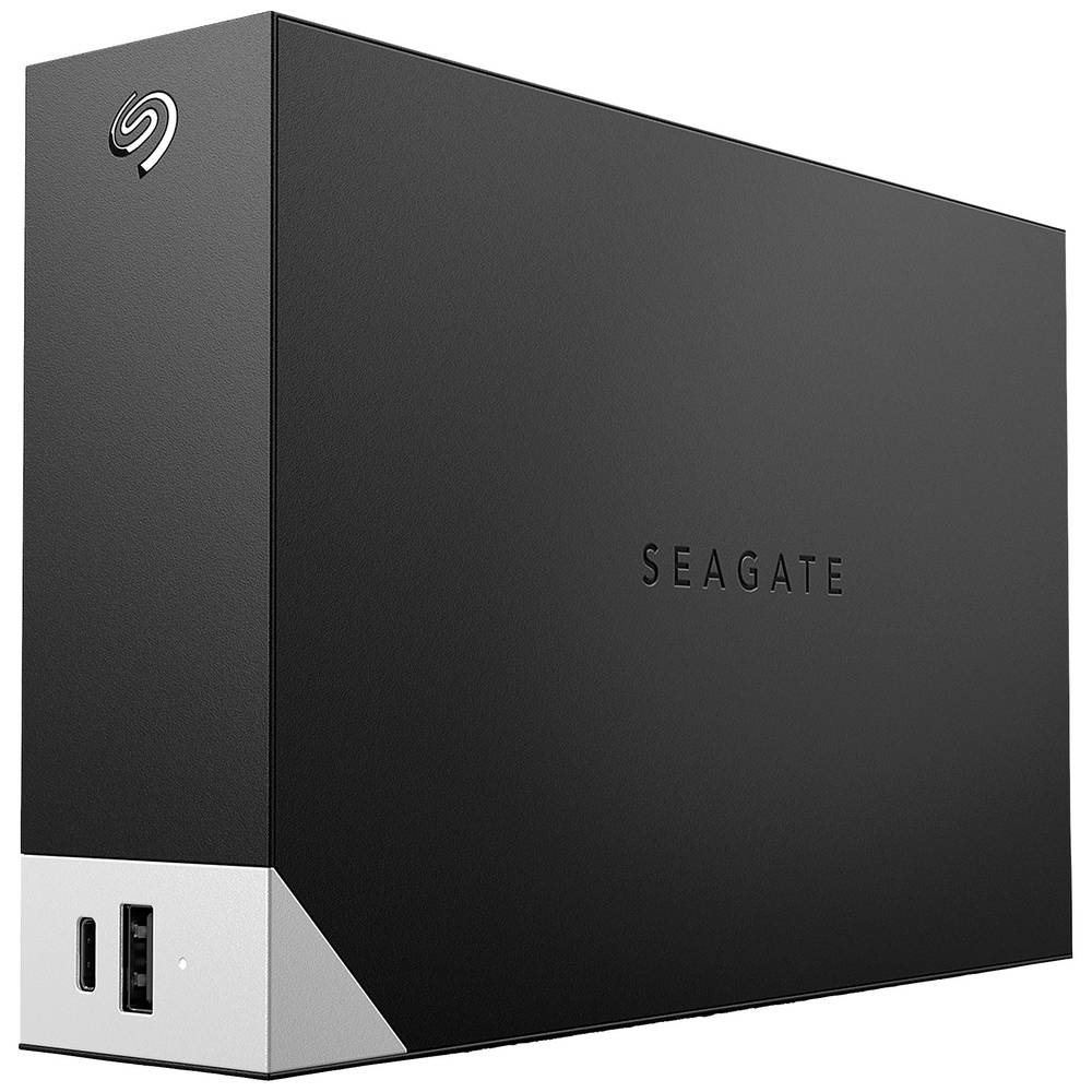 Seagate One Touch 10 TB Hard Disk esterno da 3,5 USB 3.2 (Gen 1x1), USB-C® Nero STLC10000400
