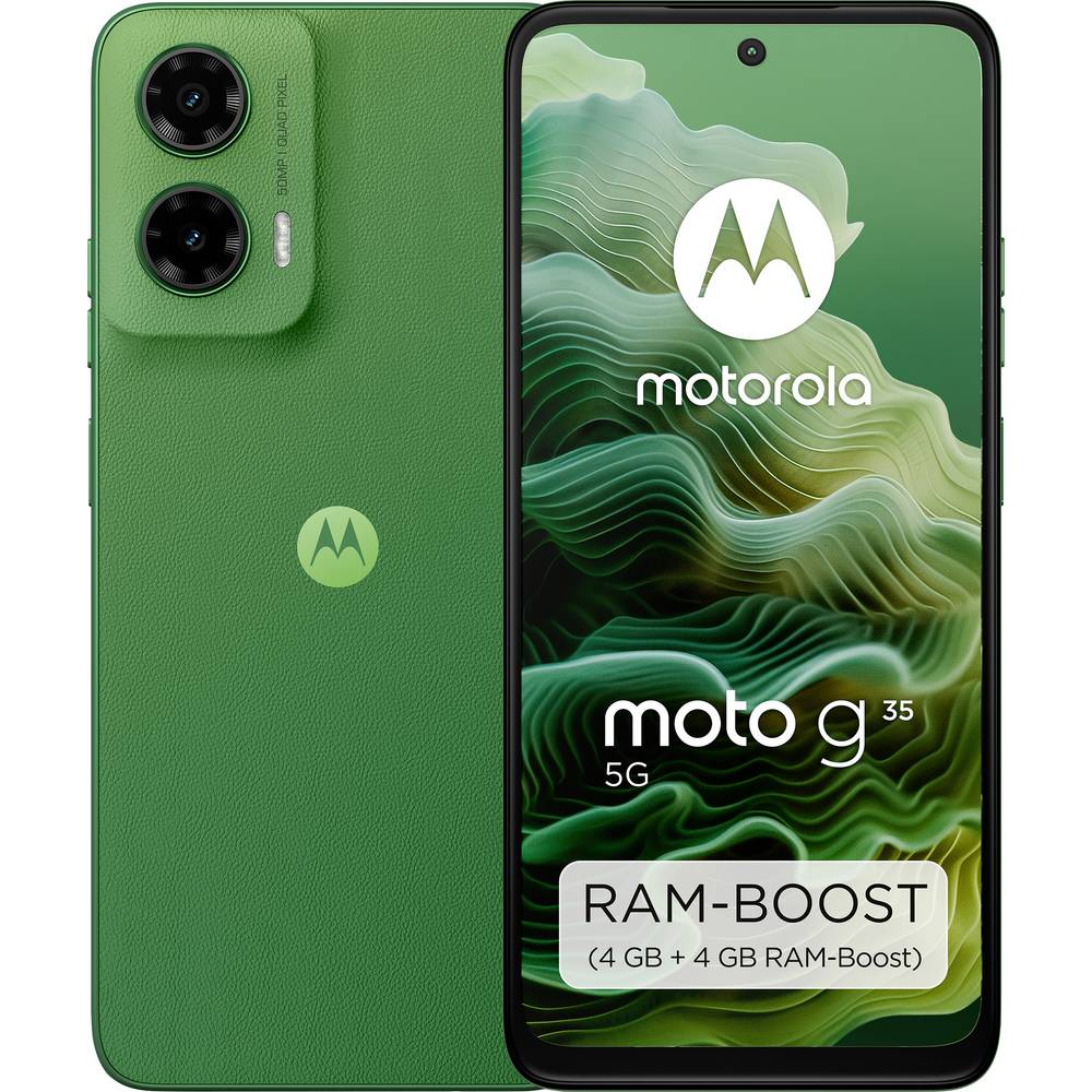 Motorola MOTO G35 Smartphone 128 GB 17.1 cm (6.72 pollici) ERP B (A - G)VerdeAndroid™ 13;Dual-SIM