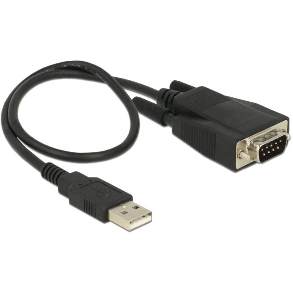 Delock USB 2.0 Adattatore [1x Spina A USB 2.0 - 1x Spina RS232] 62958 0.45 m