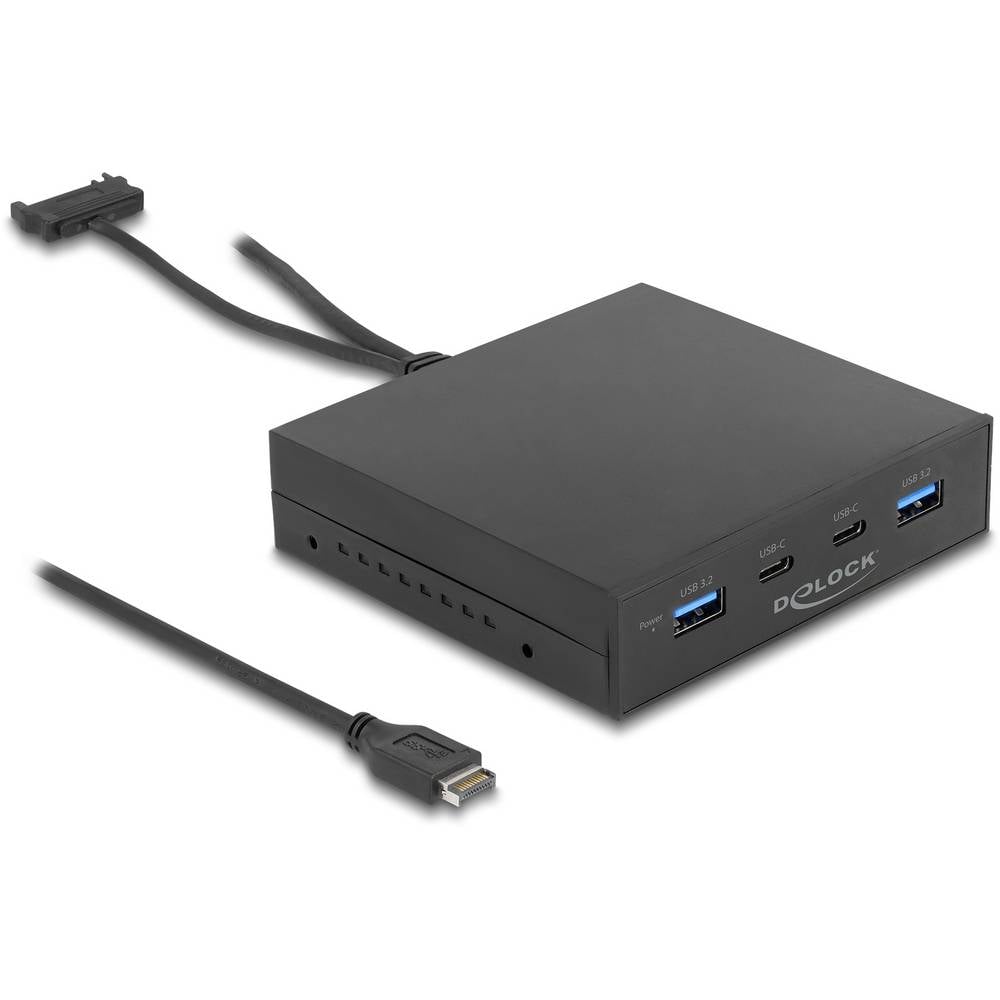 Delock 64057 Telaio per HDD 3,5 Nero