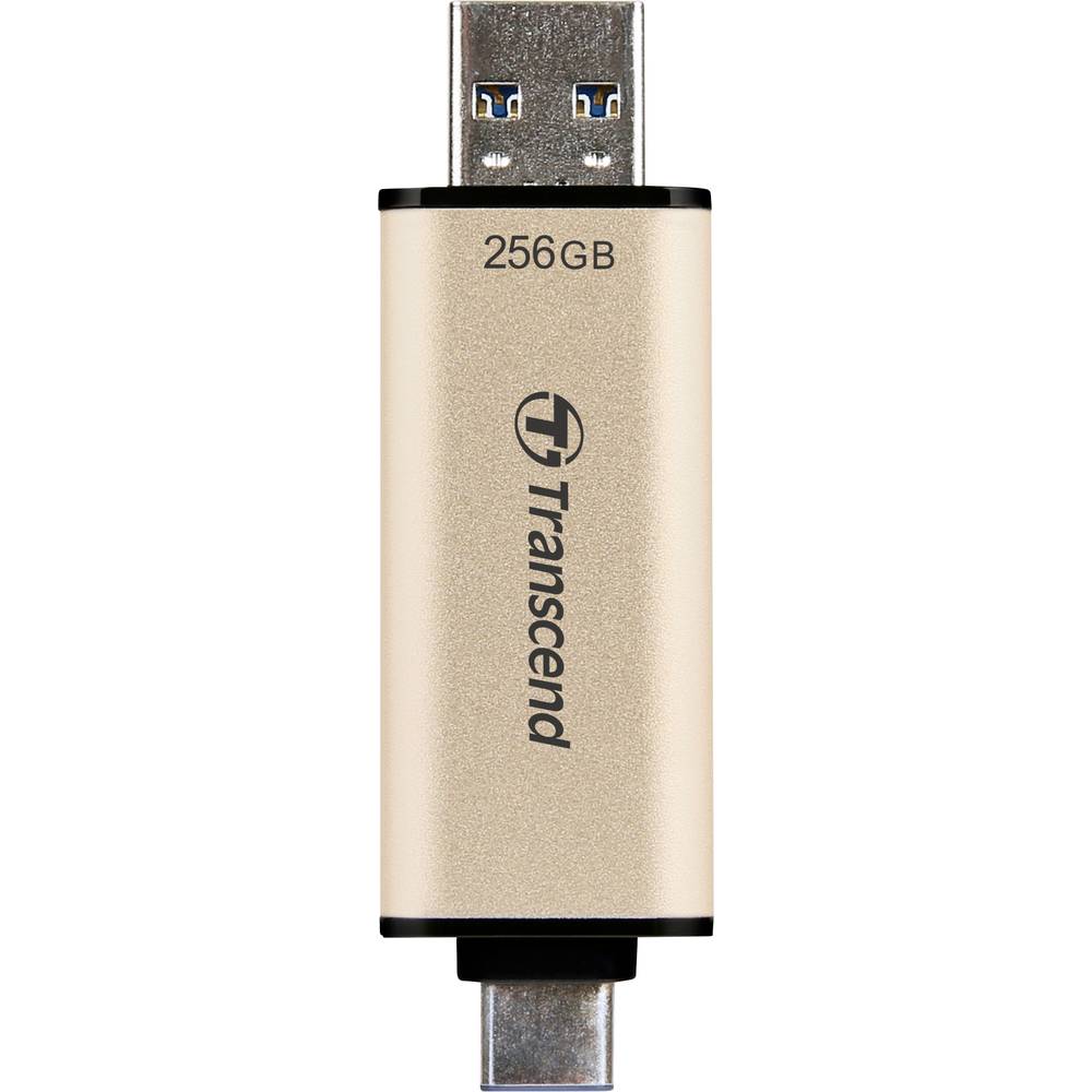 Transcend JetFlash 930C Chiavetta USB 256 GB Oro TS256GJF930C USB 3.2 (Gen 1x1), USB-C®