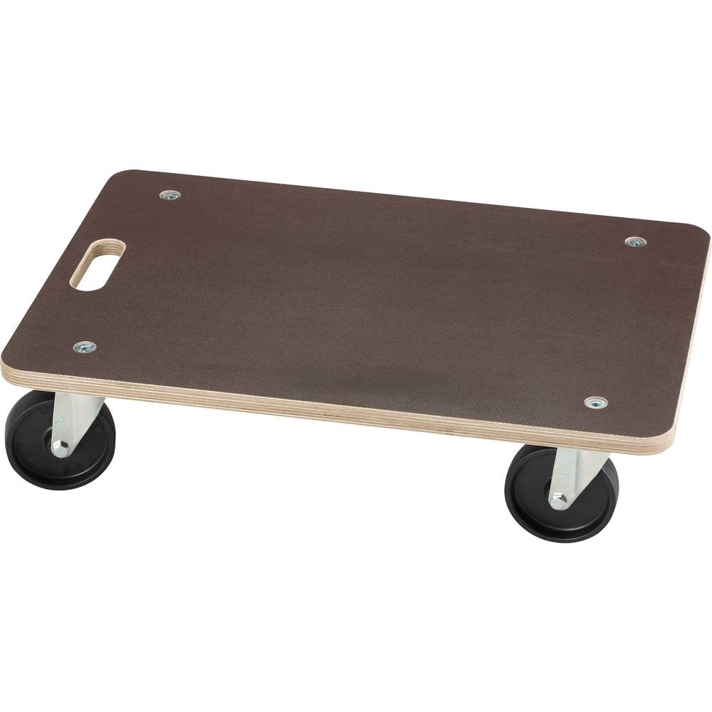 dörner + helmer 300700 MASSIV Professionell Piattaforma con ruote Capacità di carico (max.): 400 kg 590 mm x 390 mm x 145 mm