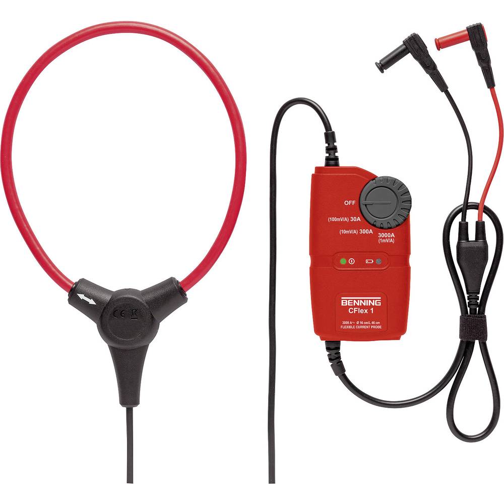 Benning CFlex 1 Adattatore pinza amperometrica Misura A/AC: 0.3 - 3000 A flessibile
