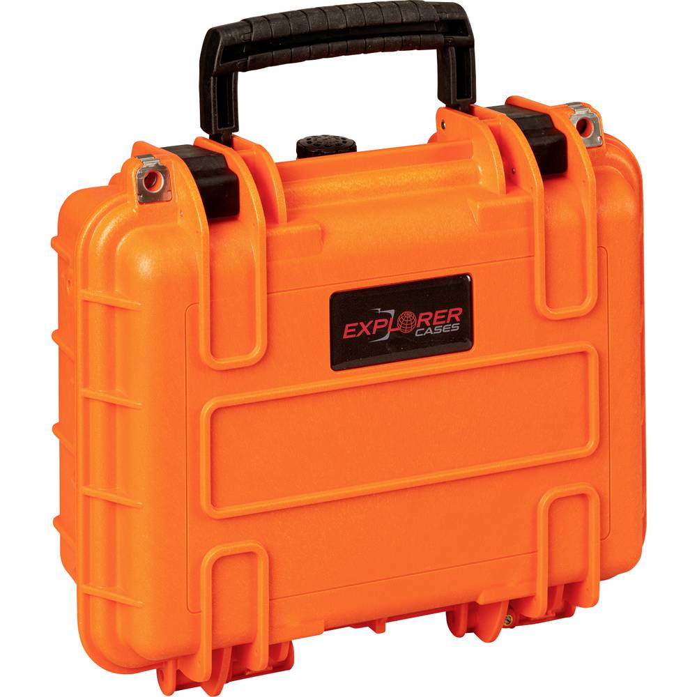 Explorer Cases Valigetta portaoggetti outdoor 2712HL.O orange with pick & pluck foam (L x A x P) 28 x 20 x 12 cm Arancione 2712HL.O