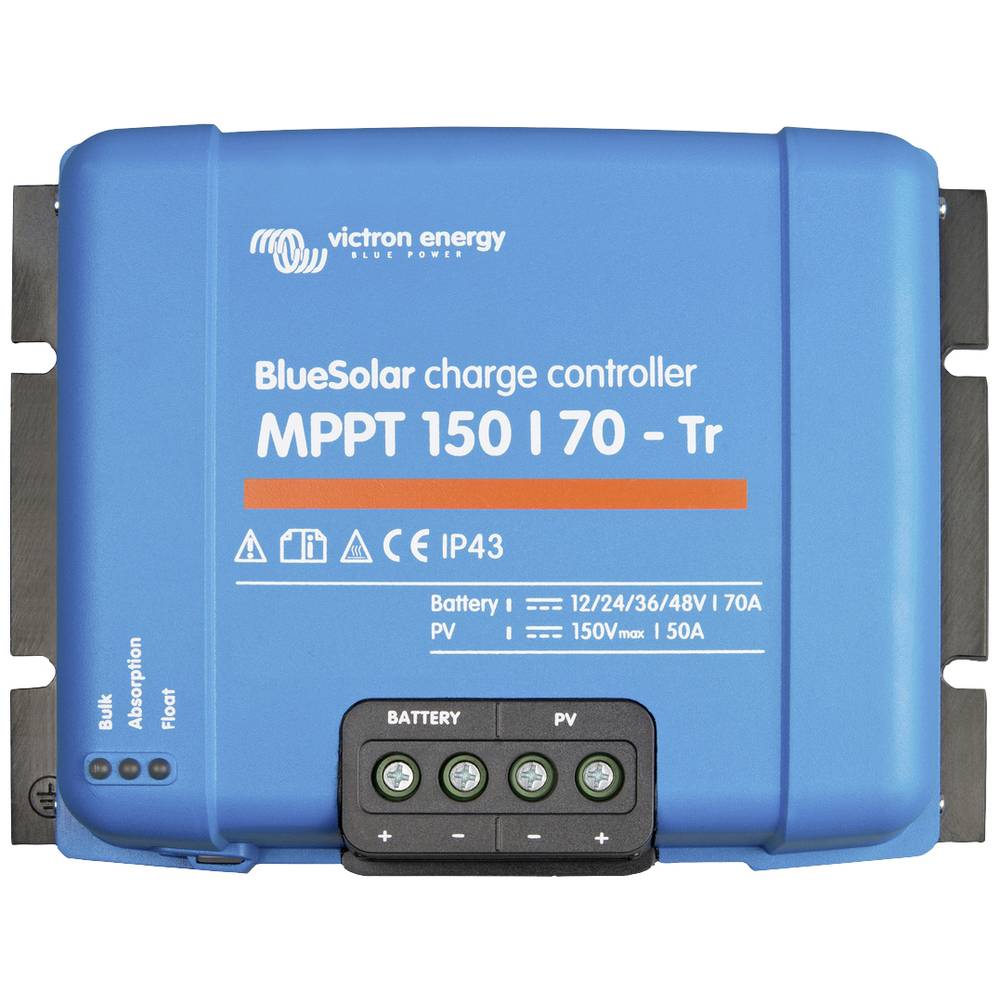 Victron Energy BlueSolar 250/70-Tr VE.Can Regolatore di carica MPPT 12 V, 24 V, 48 V 70 A