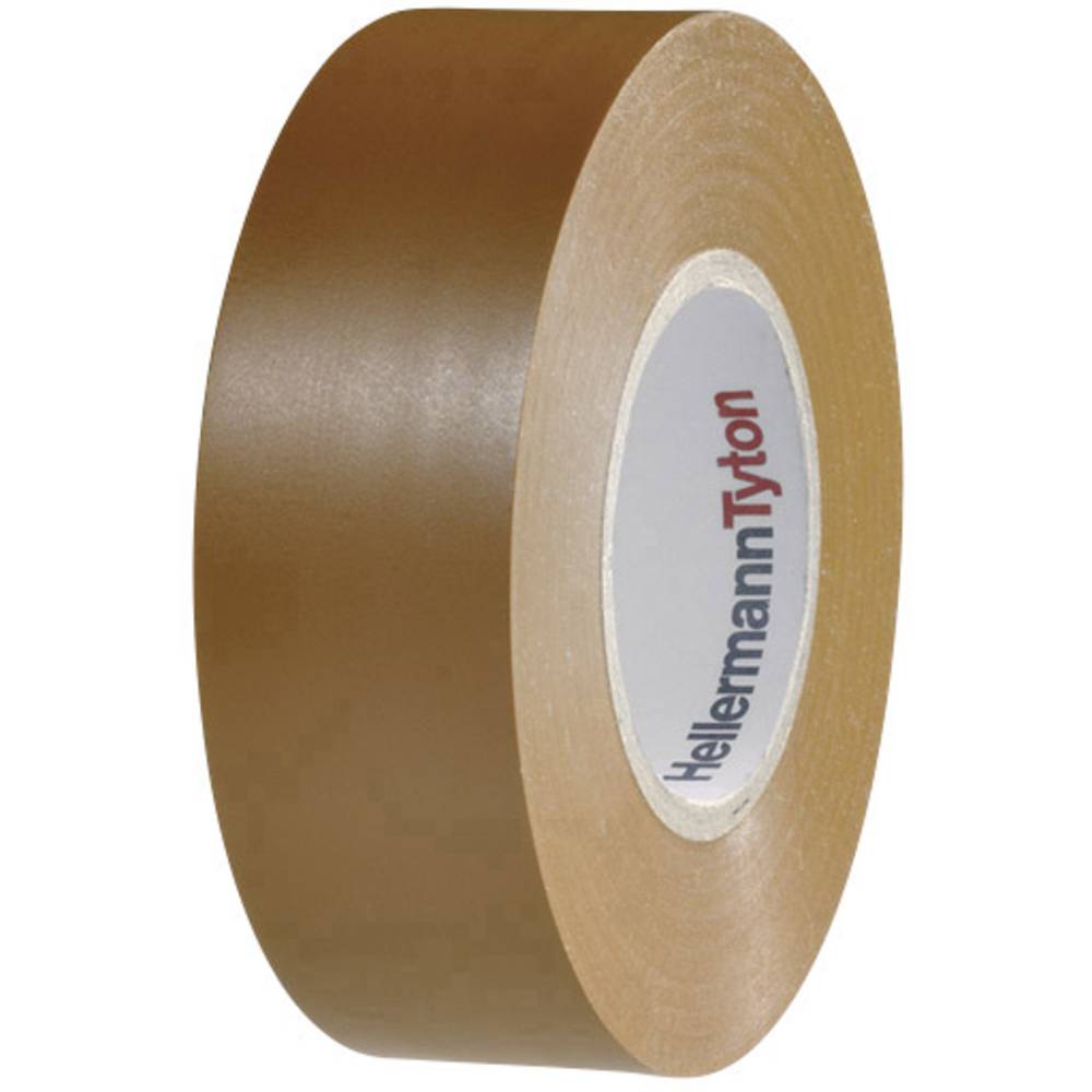 HellermannTyton HTAPE-FLEX15-19x20-PVC-BN (20) 710-00158 Nastro isolante (L x L) 20 m x 19 mm 1 pz.