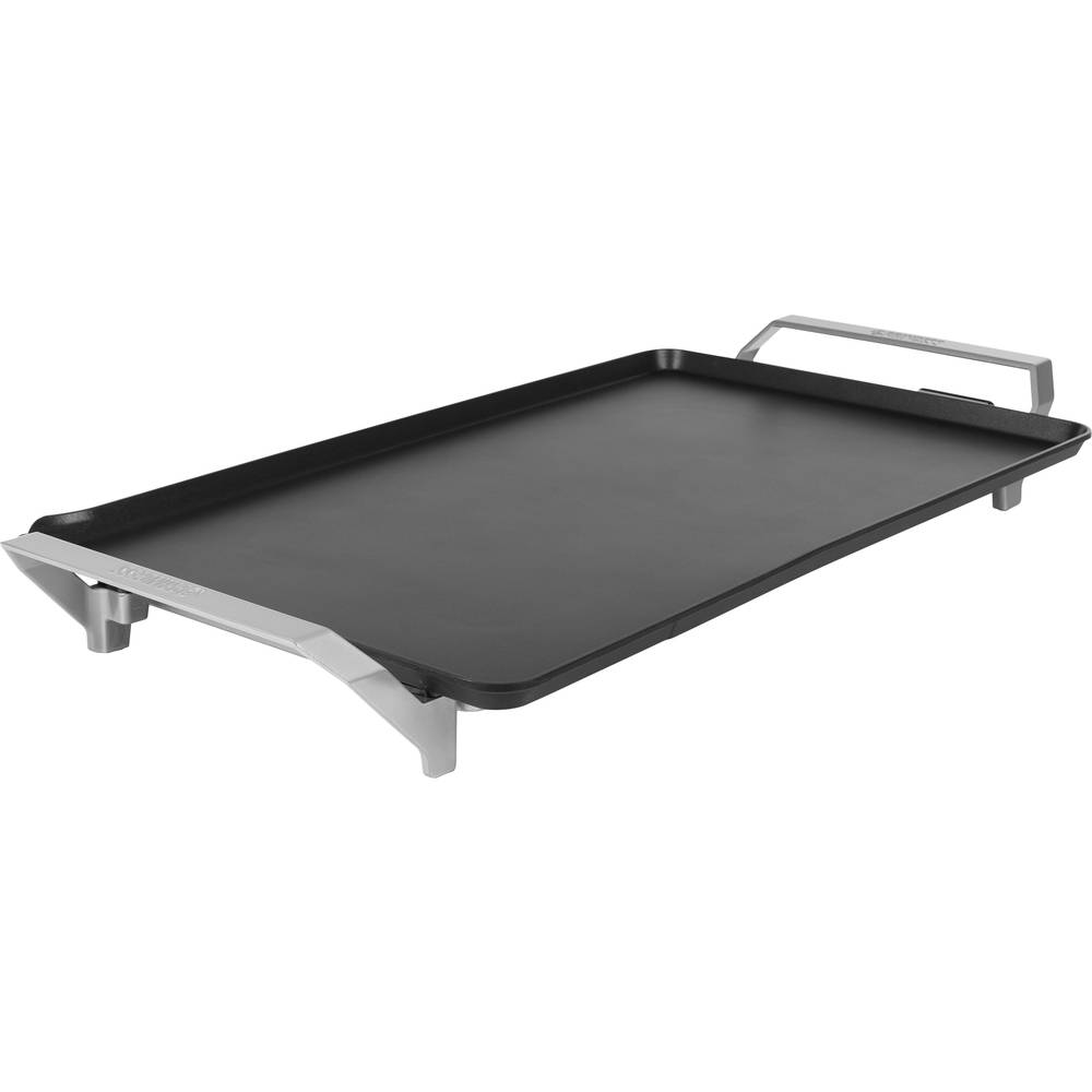 Princess Premium XXL Elettrico Griglia con base di supporto, Con regolazione manuale della temperatura Nero, Argento