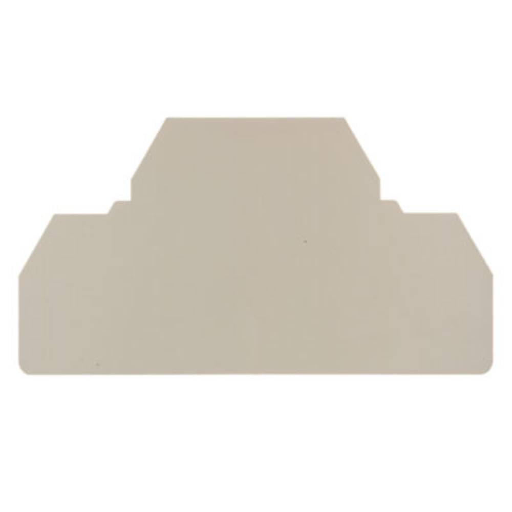 Weidmüller 1706110000-50 Piastra terminale Beige 50 pz.