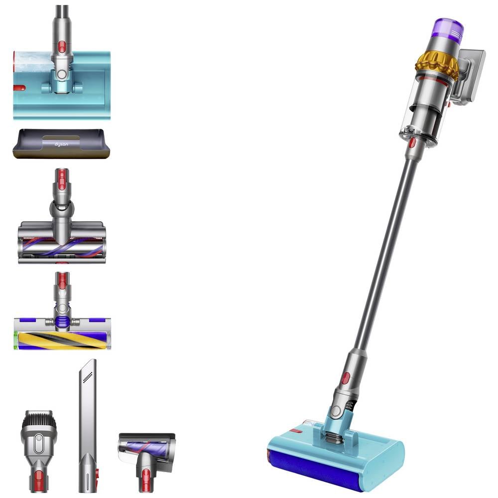 dyson V15s Detect Submarine 448798-01 Aspirapolvere a ciclone a batteria 25.2 V 230 V 660 W spazzola rotante motorizzata