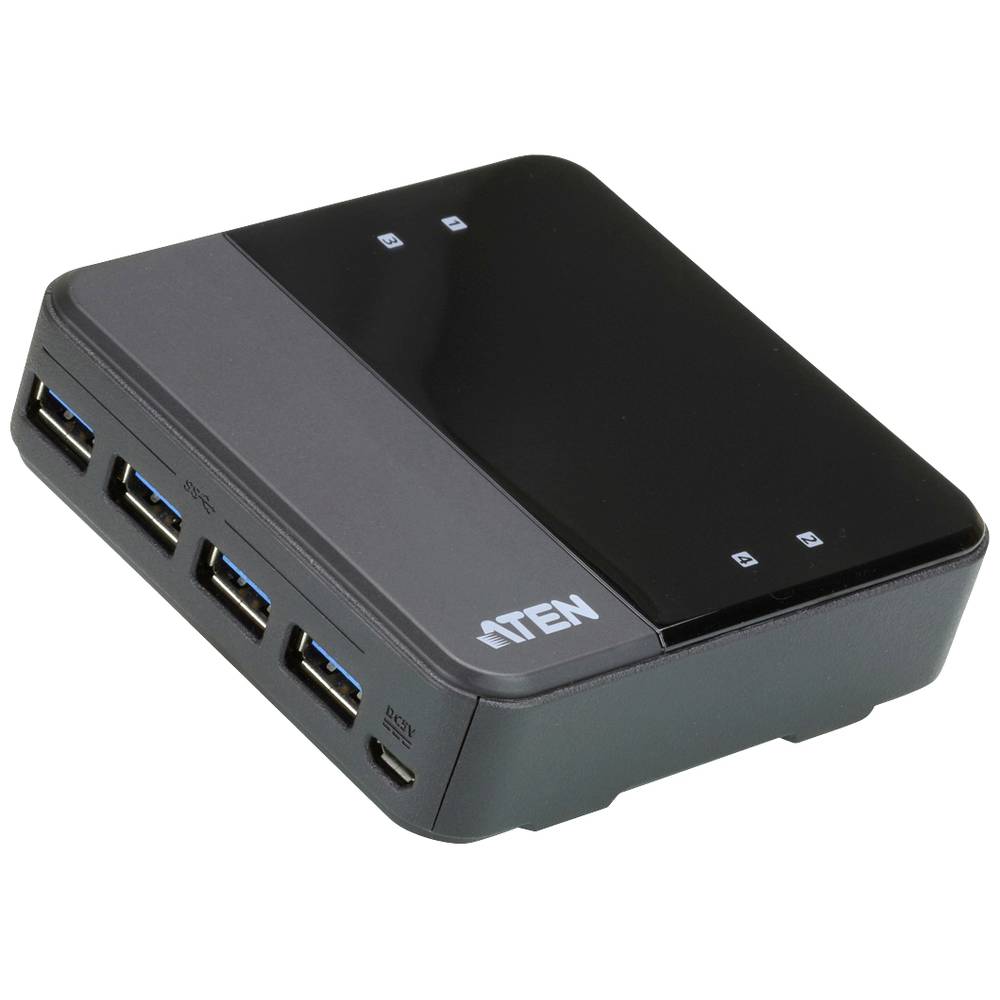 Commutatore USB 3.0 ATEN 4 Porte US3344 Nero