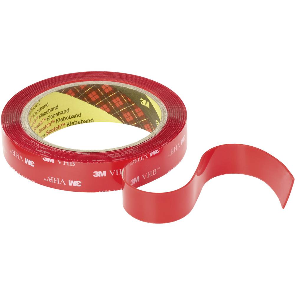3M VHB™ 4910F 4910F193 Nastro biadesivo VHB™ 4910F Trasparente (L x L) 3 m x 19 mm 1 pz.