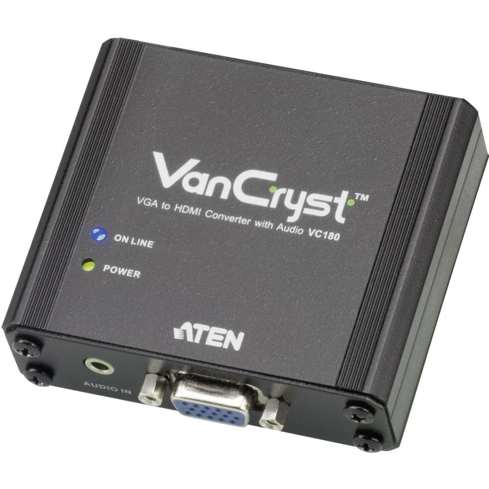 ATEN AV Convertitore VC180 [VGA, Jack - HDMI] 1920 x 1080 Pixel
