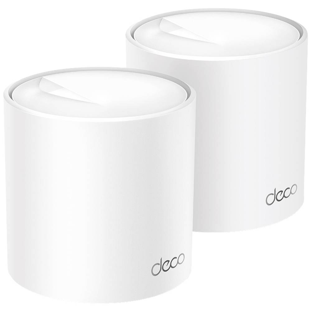 TP-LINK Deco X50 Conf 2 pz Rete Mesh 3000 MBit/s 2.4 GHz, 5 GHz