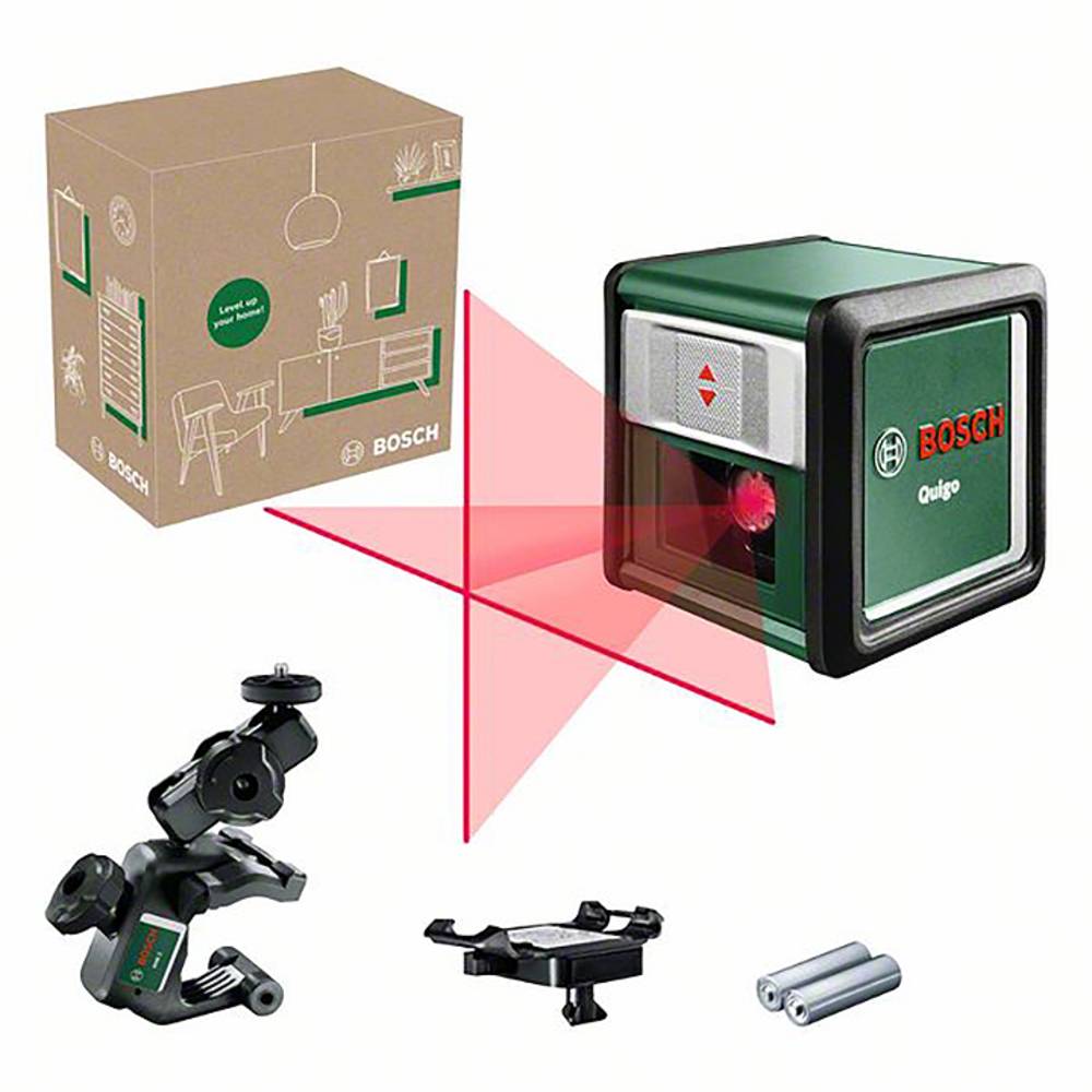 Bosch Home and Garden Quigo Laser a croce Raggio di azione (max.): 10 m