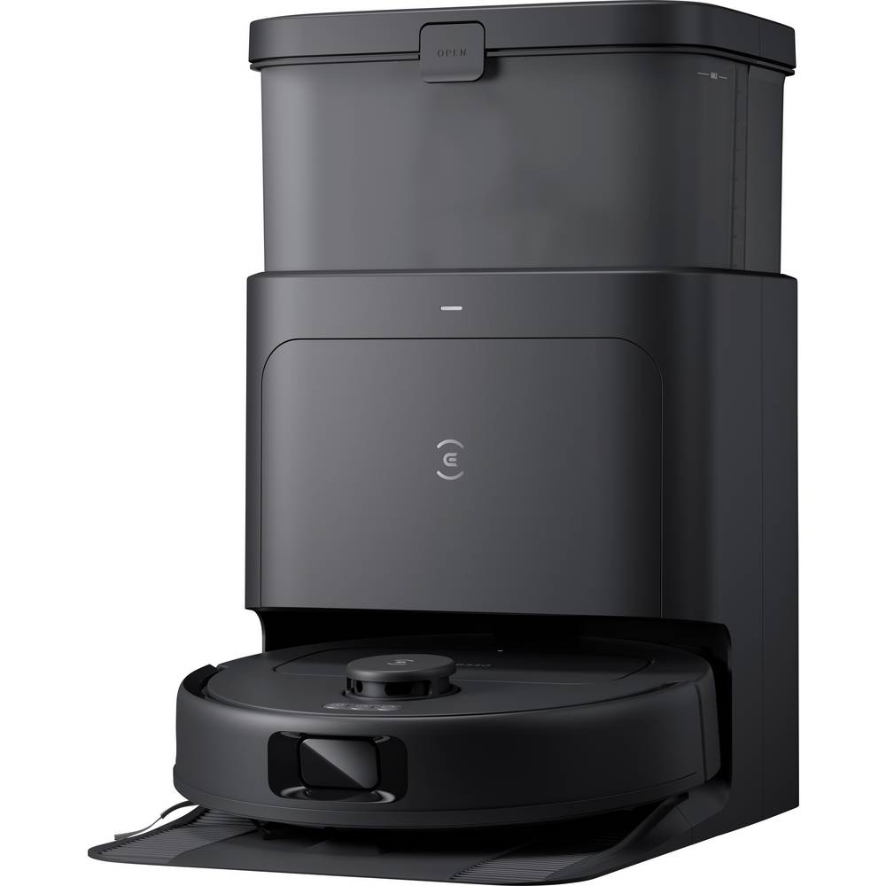 ECOVACS YDLX11 Robot aspirapolvere e pulitori Nero Telecomandabile, Comando vocale