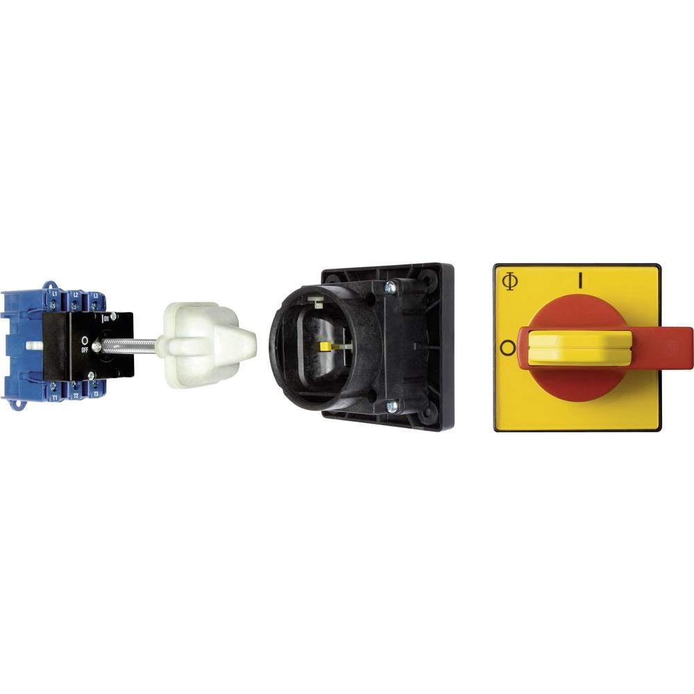 Kraus & Naimer KG250.T203/13.VE Sezionatore con blocco porta 250 A 1 x 90 ° Rosso, Giallo 1 pz.