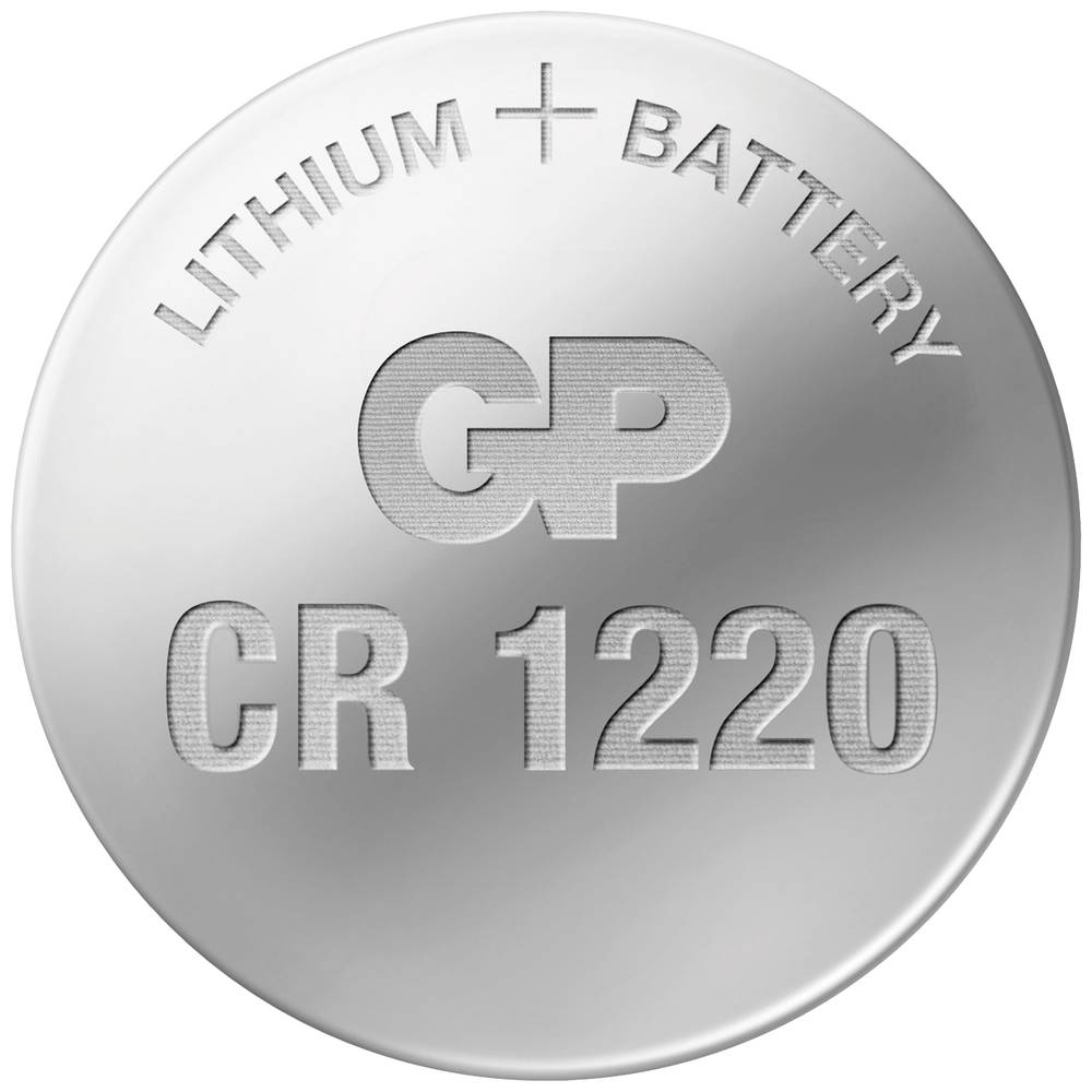 GP Batteria a bottone CR 1220 3 V 1 pz. Litio GPCR1220STD346C1