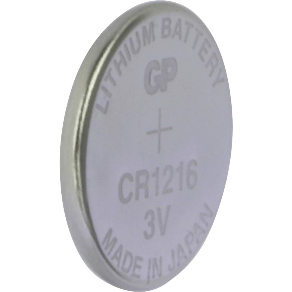 GP GPCR1216 Batteria a bottone CR 1216 Litio 3 V 1 pz.