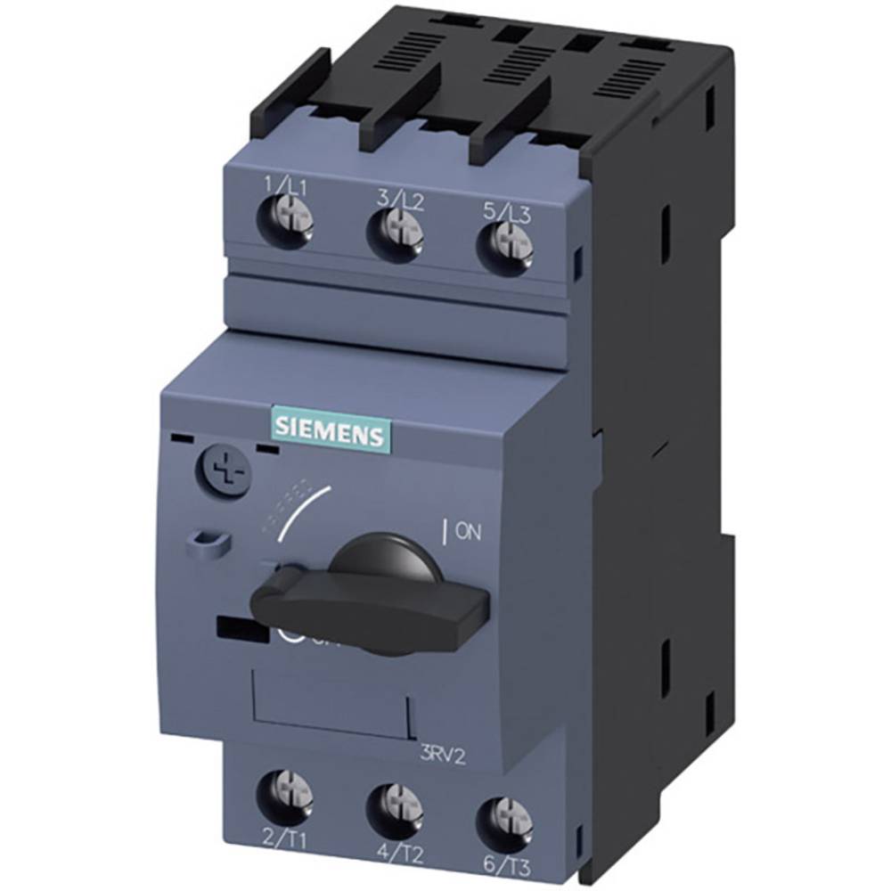 Siemens 3RV2011-1GA10 Interruttore 1 pz. Regolazione (corrente): 4.5 - 6.3 A Tens.comm.max: 690 V/AC (L x A x P) 45 x 97 x 97 mm