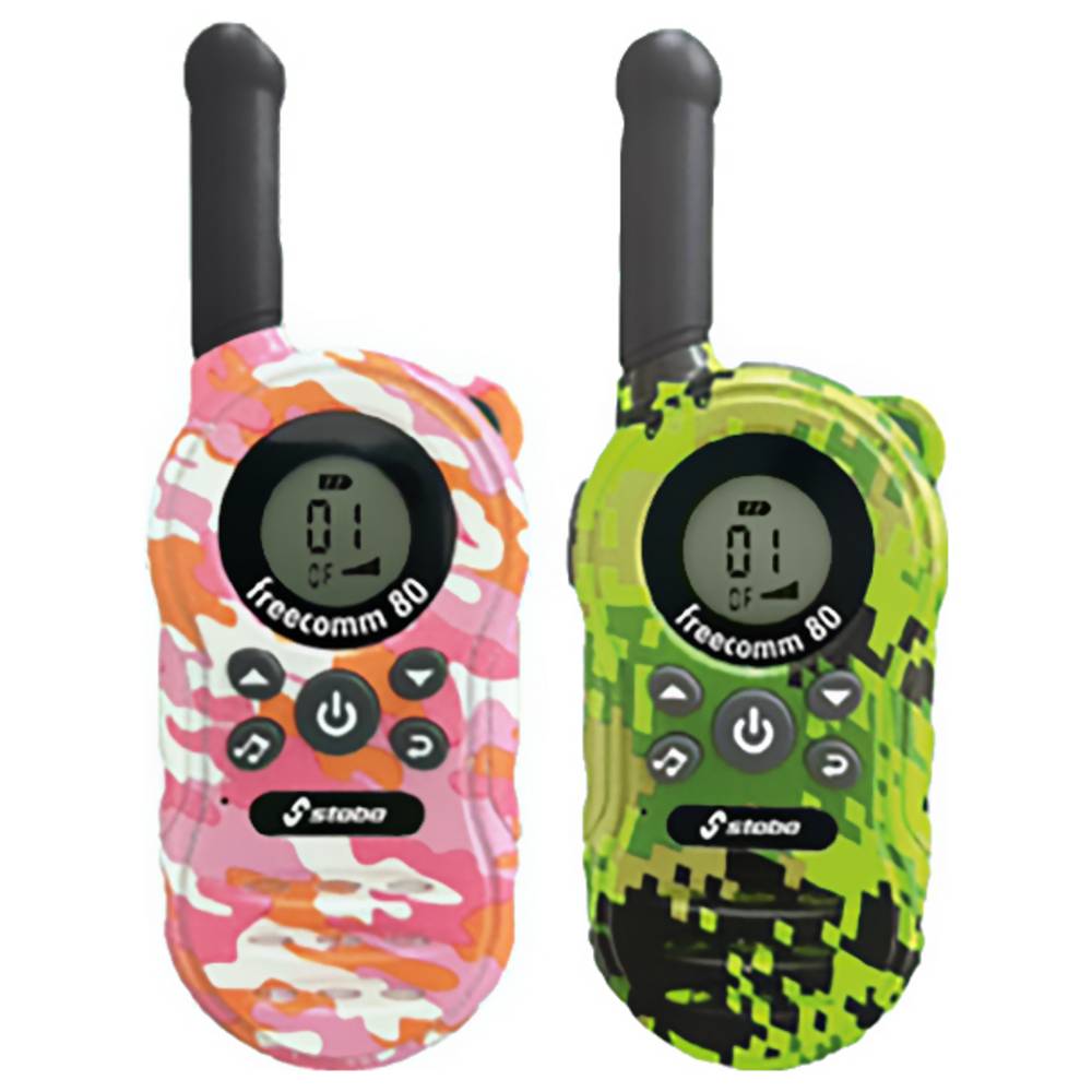 Stabo freecomm 80 20080 Radio PMR portatile Kit da 2