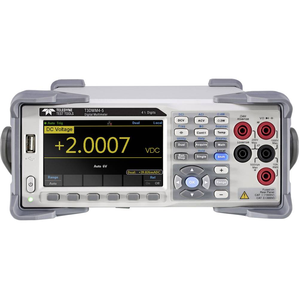 Teledyne LeCroy T3DMM4-5 Multimetro da tavolo digitale Display grafico Display (Counts): 60000