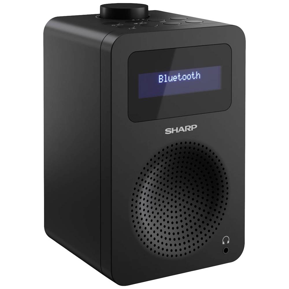 Sharp DR-430 Radio da tavolo DAB+, DAB, FM Bluetooth Nero