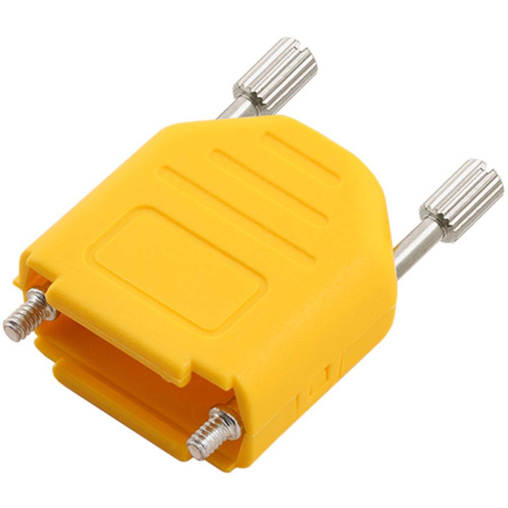 encitech DPPK25-FMY-K 6353-0145-03 Guscio SUB-D Numero Poli (num): 25 Poliammide 180 ° Giallo 1 pz.
