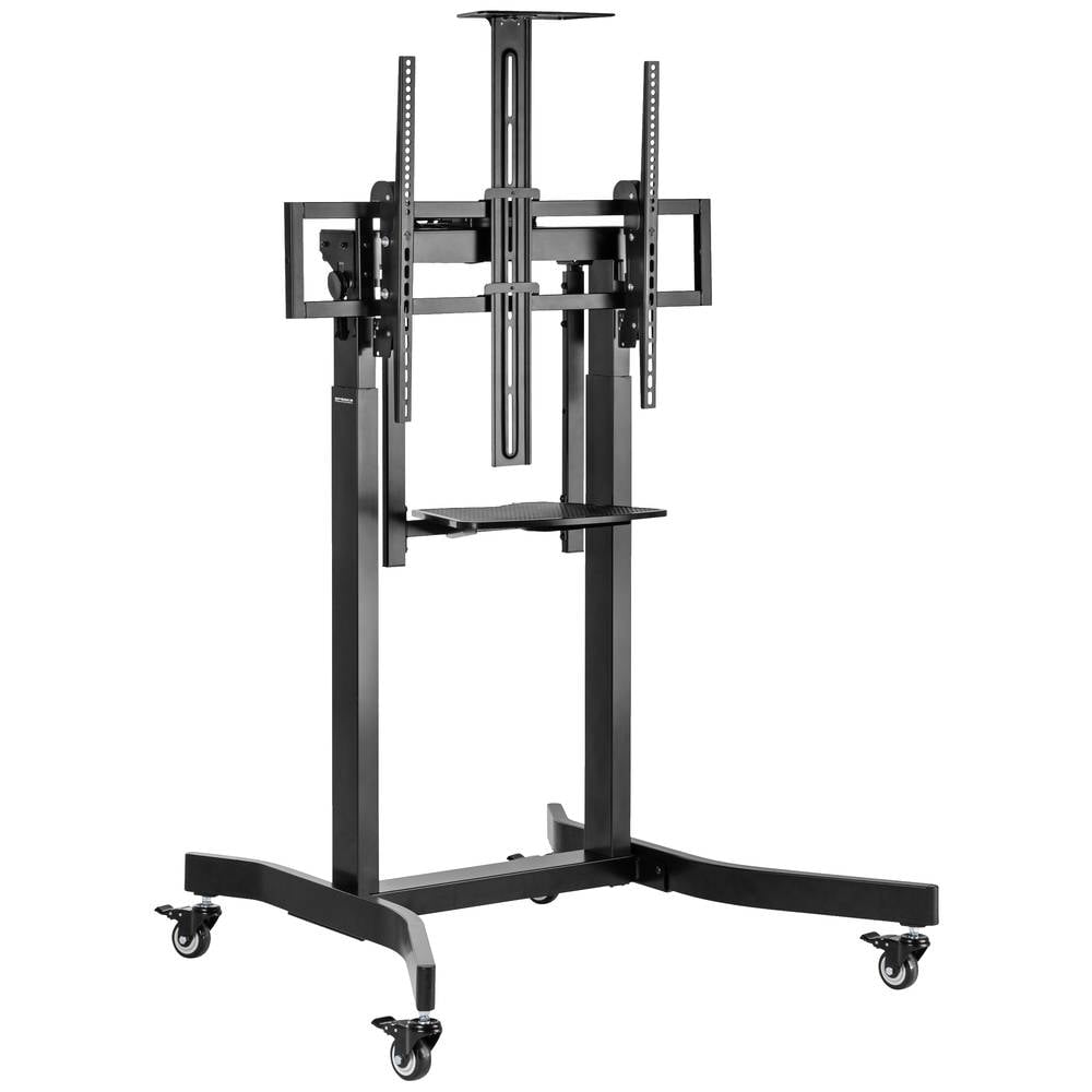 SpeaKa Professional SP-TVC-800 Carrello per TV Motorizzato, Regolabile in altezza , Inclinabile 139,7 cm (55) - 254,0 cm (100) Supporto da pavimento,