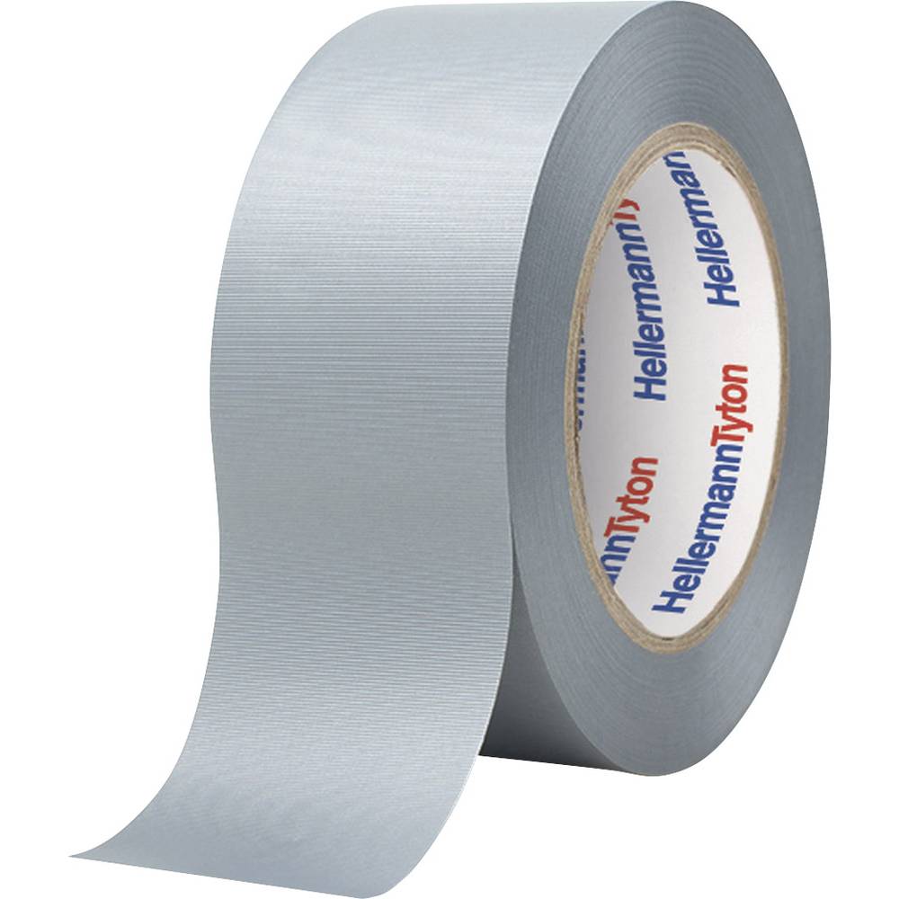 HellermannTyton HTAPE-ALLROUND1500-PVC-GY 710-01000 Nastro adesivo in PVC (L x L) 46 m x 51 mm 1 pz.