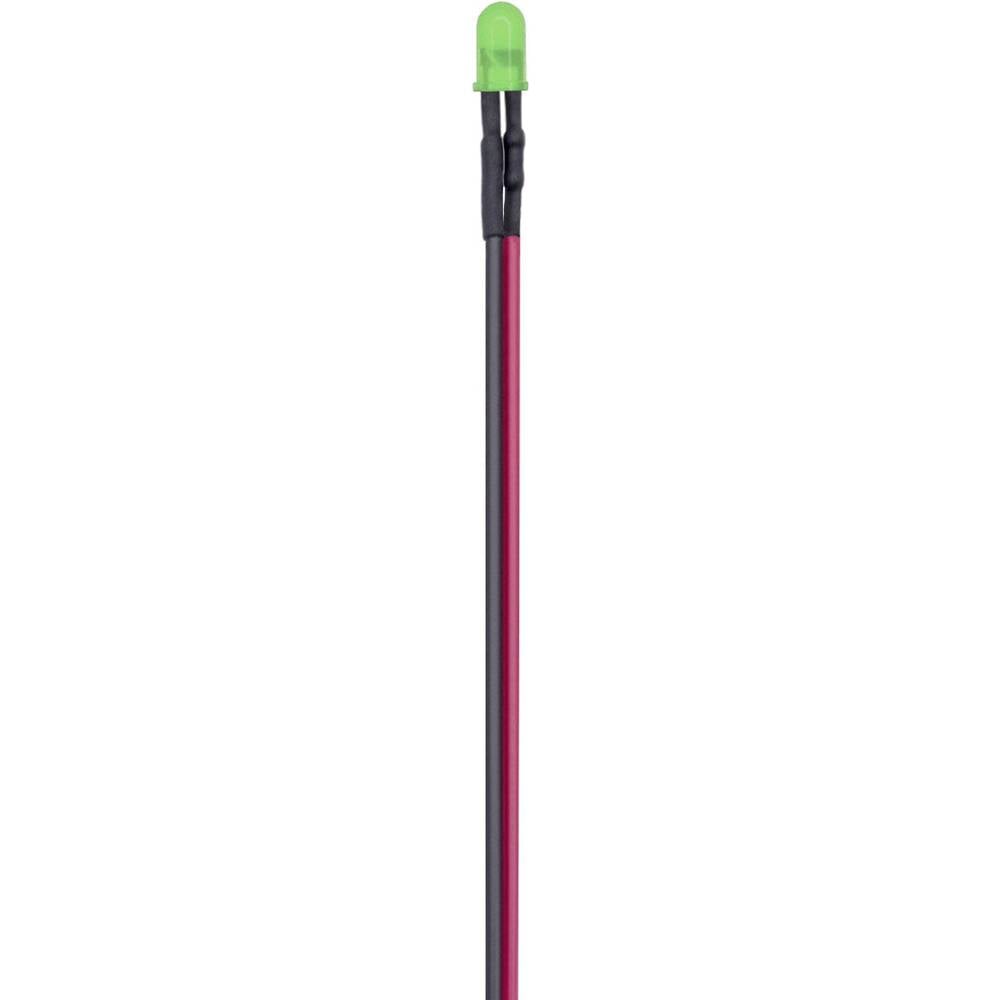 TRU COMPONENTS T1810O117 Assortimento LED Verde Rotondo 5 mm 120 mcd 35 °