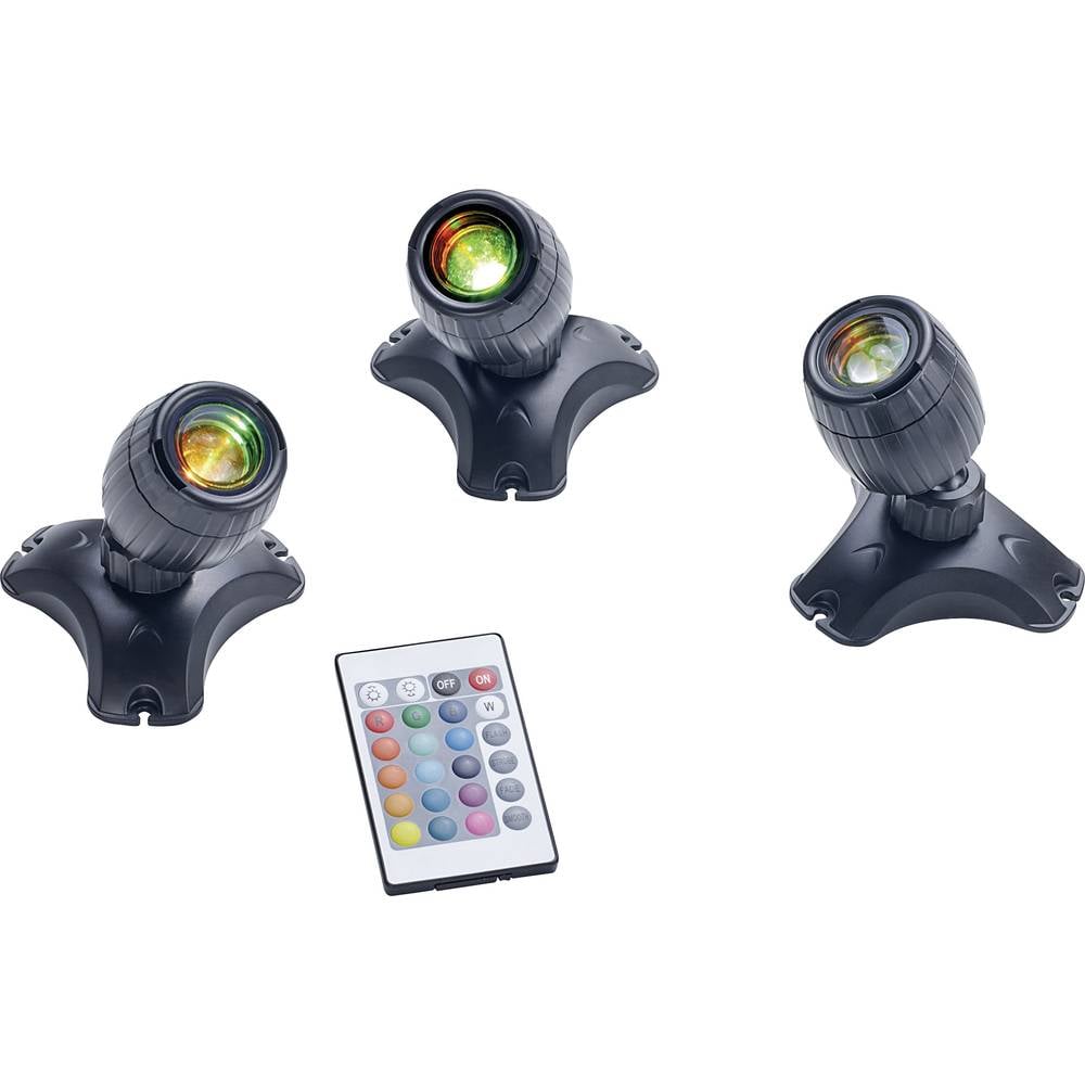 Pontec 73355 Illuminazione per stagno LED (monocolore) 5 W Nero