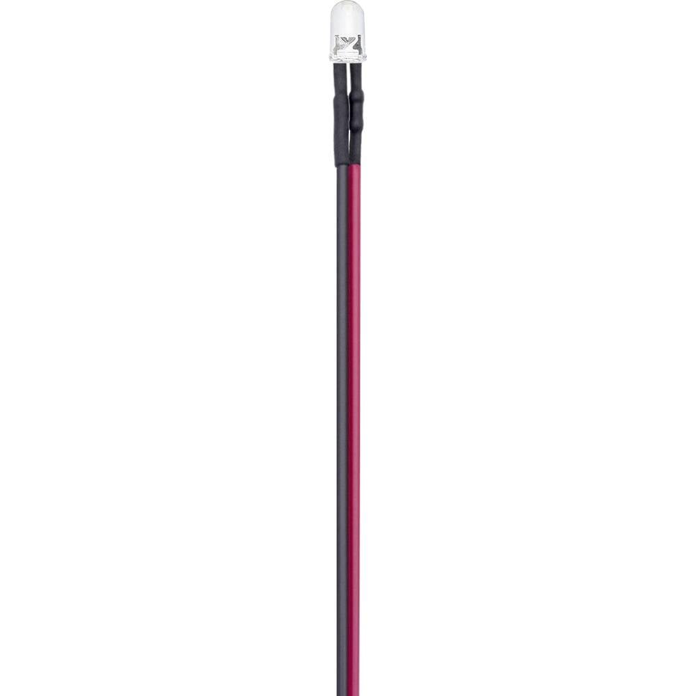 TRU COMPONENTS T1810O092 Assortimento LED Bianco freddo Rotondo 3 mm 8000 mcd 30 °