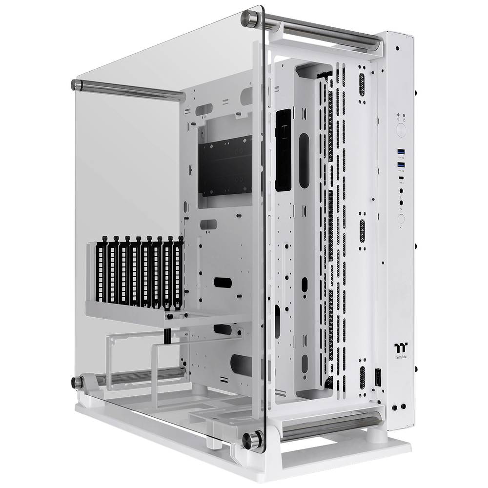 Thermaltake CA-1G4-00M6WN-09 Midi-Tower PC Case da gioco Bianco finestra laterale