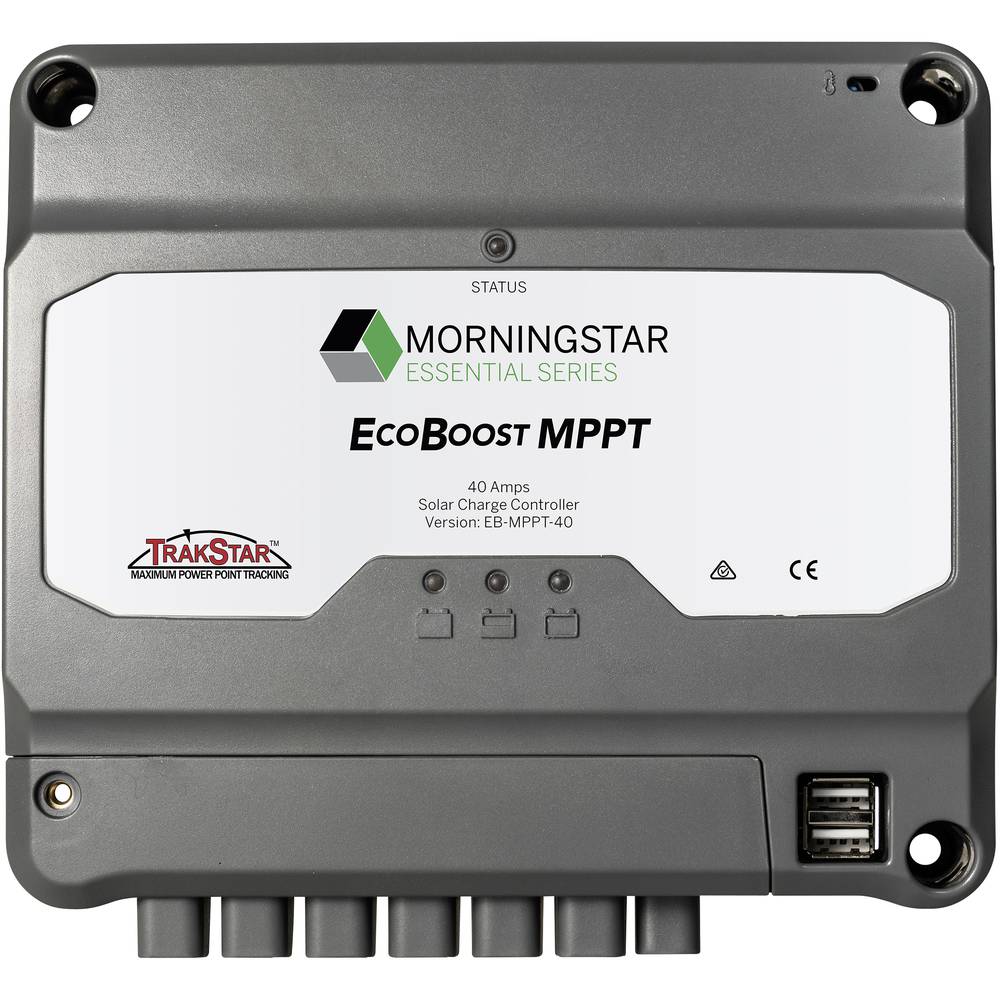 Morningstar EcoBoost Regolatore di carica MPPT 12 V, 24 V 20 A