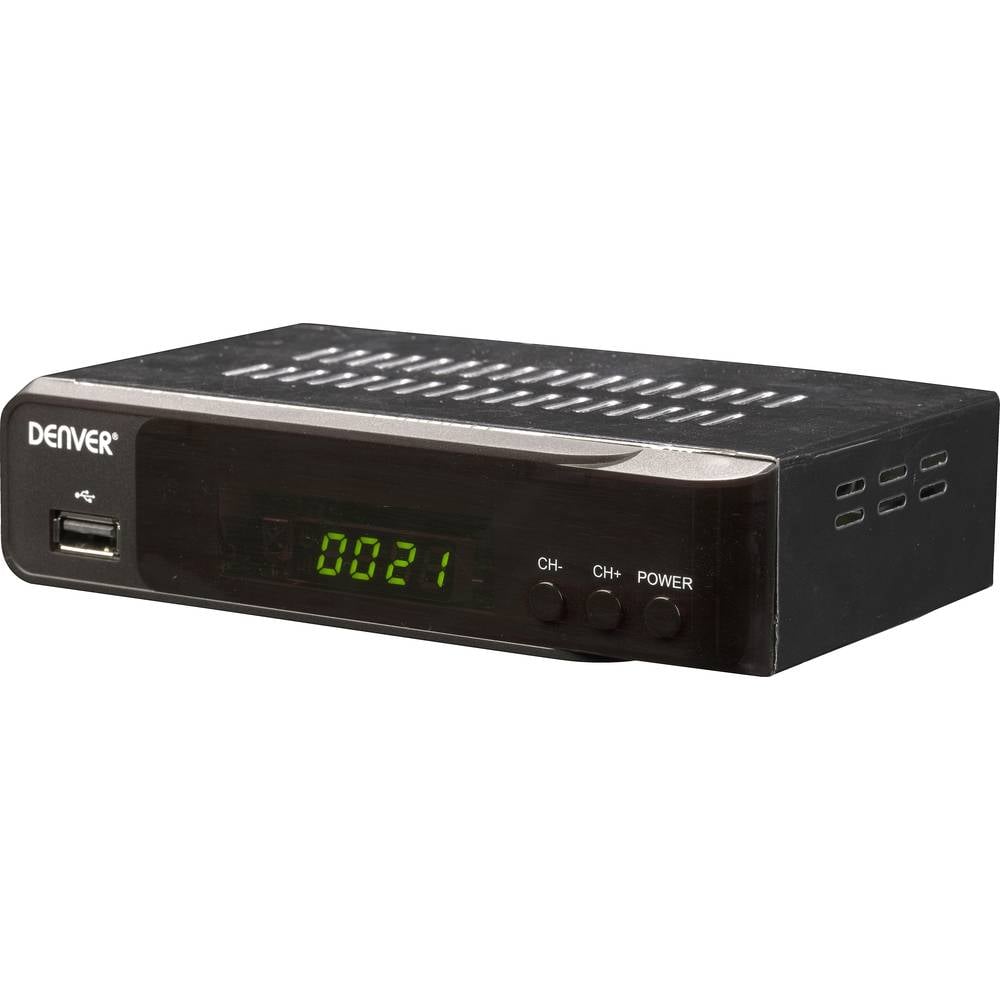 Denver DVBS-206HD Ricevitore satellitare HD USB anteriore Numero di sintonizzatori: 1