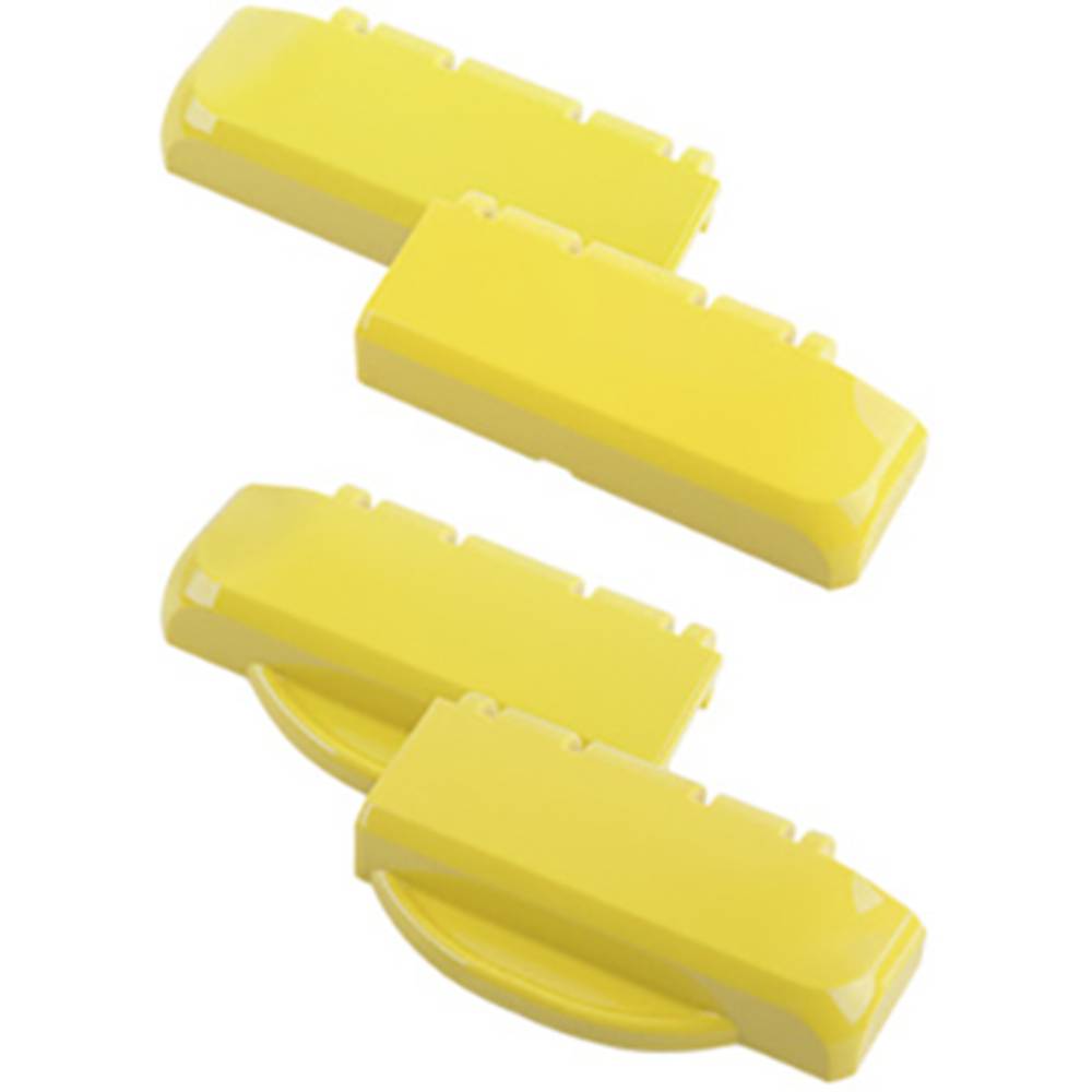 Bopla B SC HB PC-V0-1023 Scharnierverschluss Cerniera Policarbonato Giallo traffico (L x L x A) 100 x 27 x 48.3 mm 1 pz.