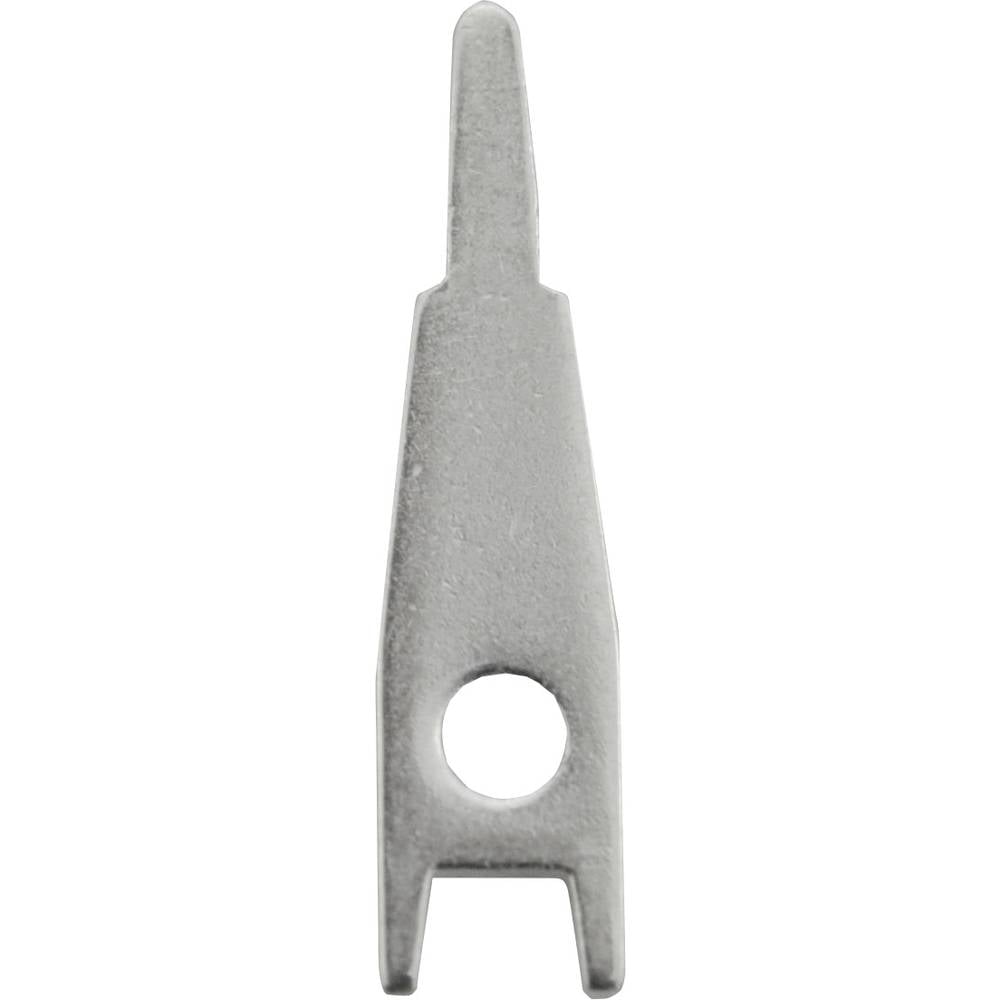 Vogt Verbindungstechnik 1002k.68 Pin a saldare Superficie di contatto stagnato 100 pz. (L x L) 10 mm x 2.4 mm