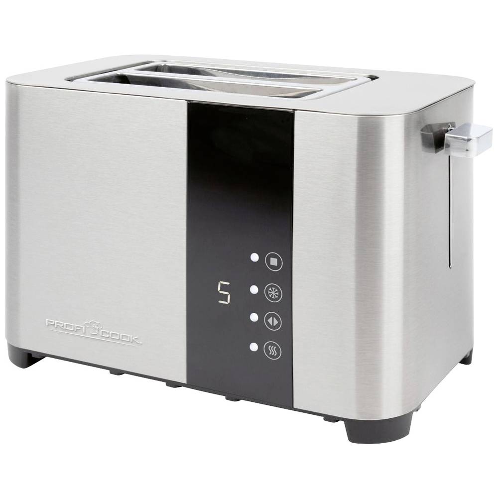 Profi Cook PC-TA 1250 Tostapane Con griglia scaldabriosche acciaio inox