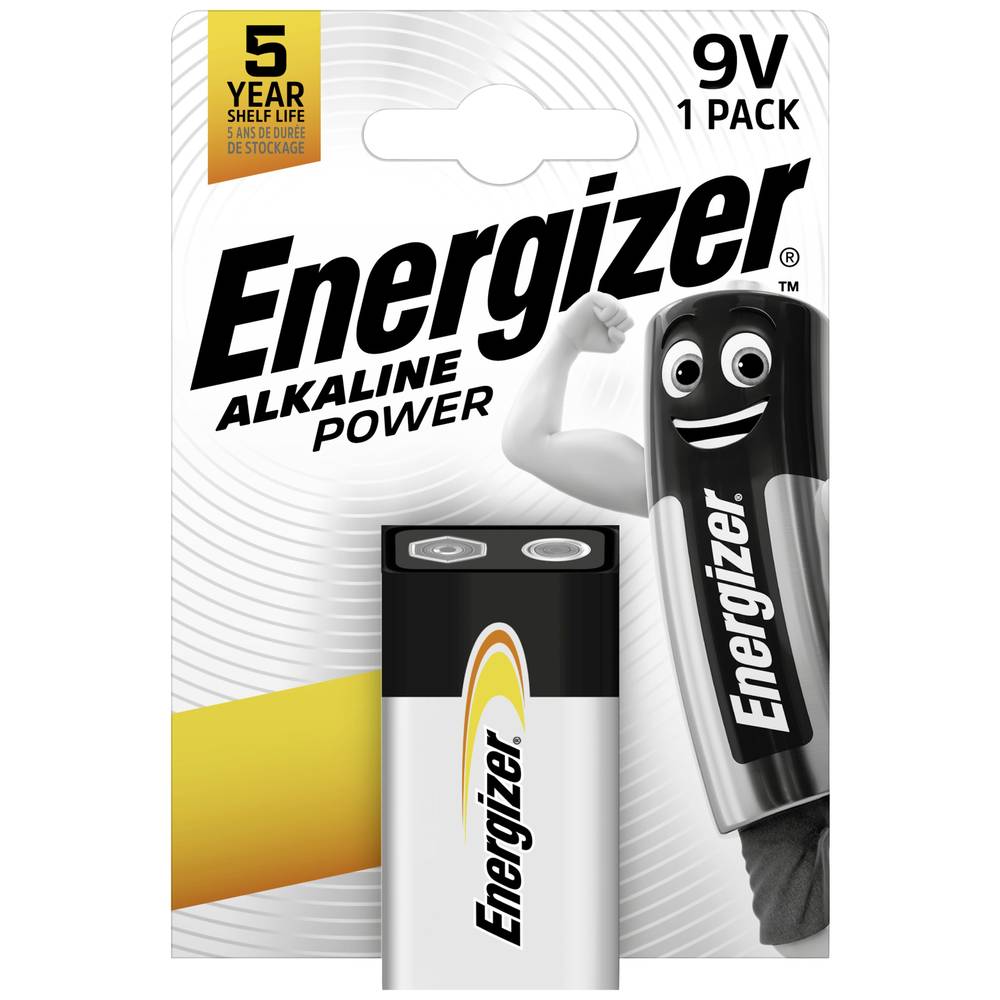 Energizer Power 6LR61 Batteria da 9 V Alcalina/manganese 9 V 1 pz.