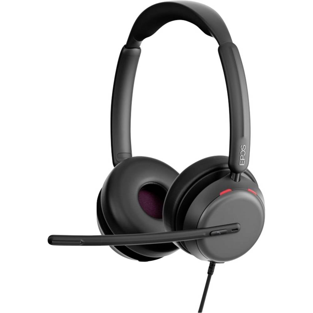 EPOS IMPACT 860T ANC Telefono Cuffie On Ear via cavo Stereo Nero headset con microfono