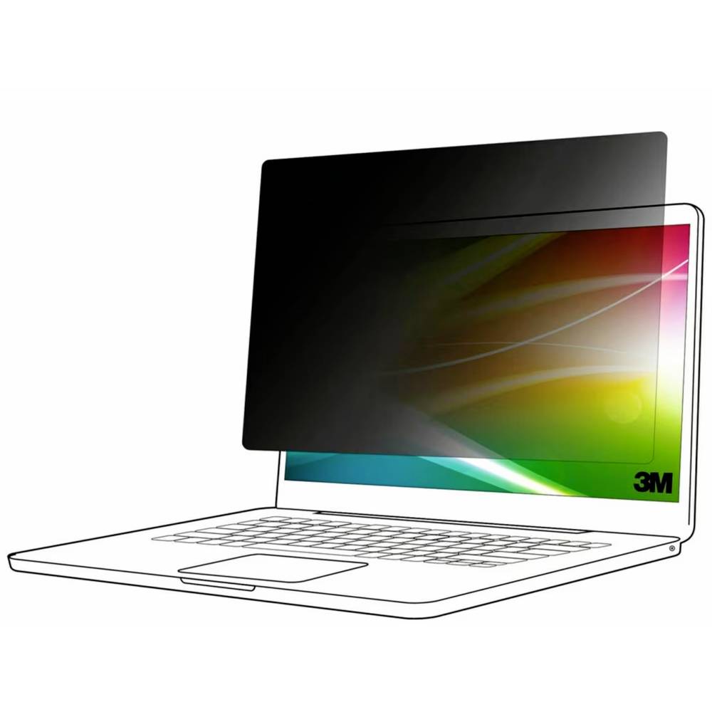 3M Bright Screen BPNDE002 Pellicola di protezione e privacy Notebook 38,1 cm (15) Formato immagine: 16:9 7100312463 Dell Latitude 9510 2in1