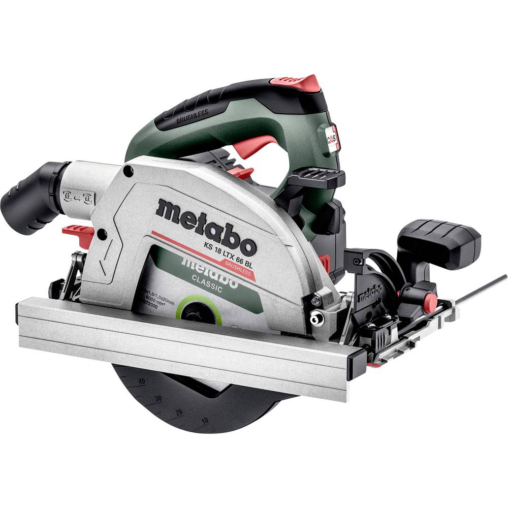 Metabo KS 18 LTX 66 BL Sega circolare a batteria Profondità di taglio max. (90 °) 66 mm senza batteria 18 V