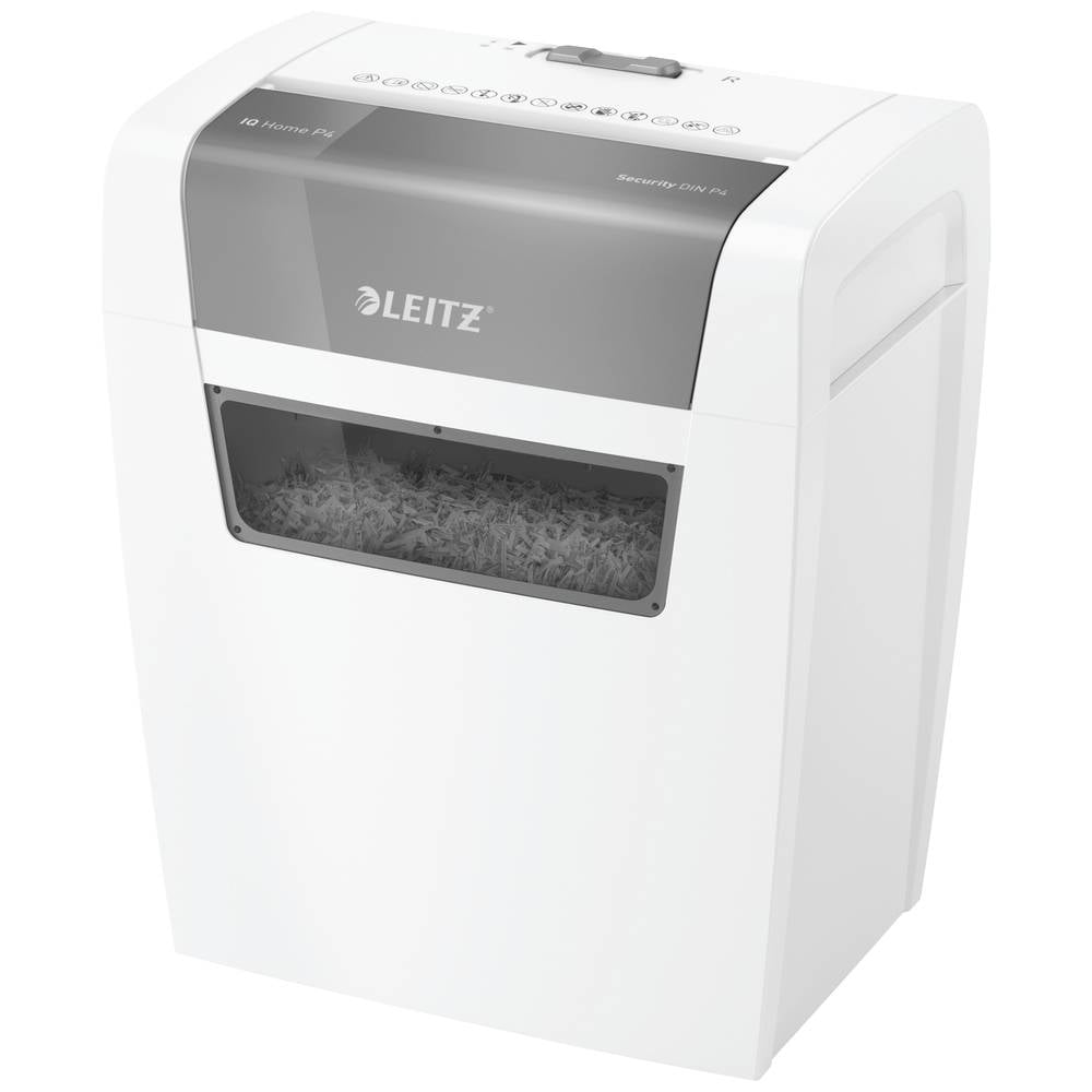 Leitz IQ Home P4 Distruggi documenti 6 Foglio Taglio a frammenti 4 x 28 mm P-4 15 l Distrugge anche Graffette, Punti metallici