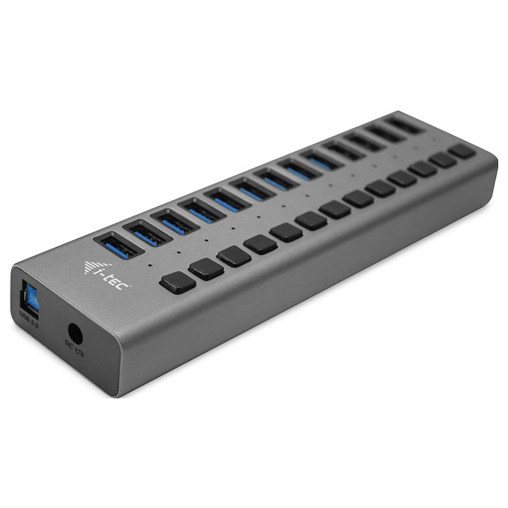 i-tec I-TEC USB 3.0 Charging HUB 13 Port Hub combinato USB Grigio